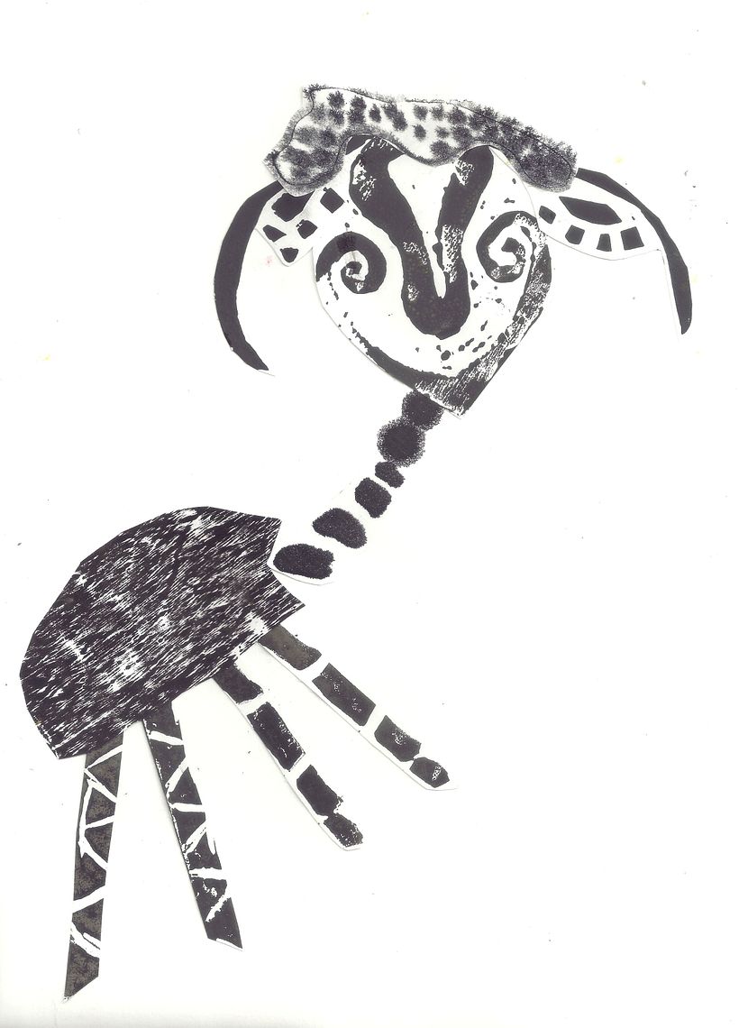 My project in Illustrated Characters with Paper course 9