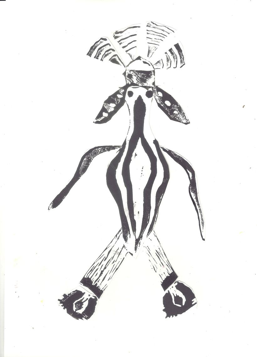 My project in Illustrated Characters with Paper course 11