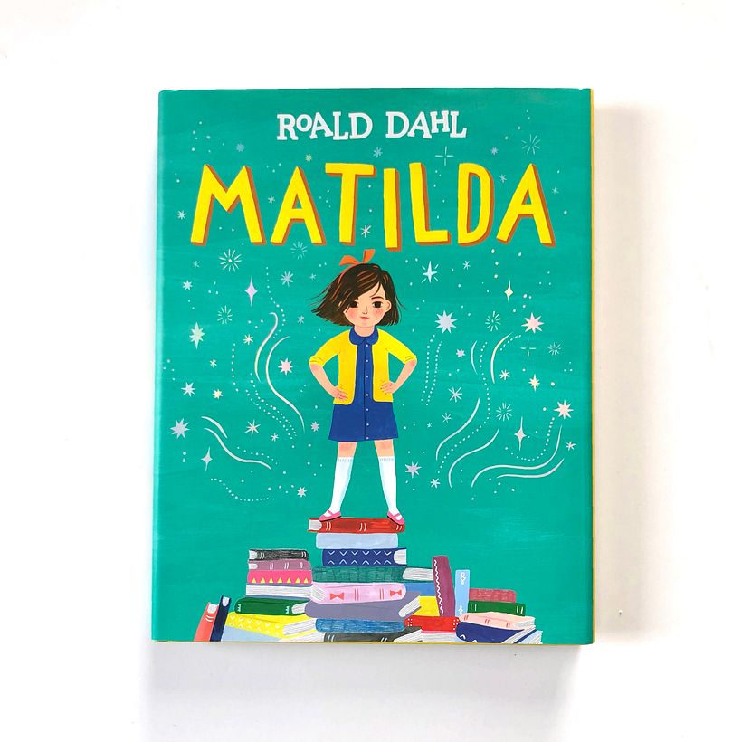 After competing with several other artists I was awarded the opportunity to fully reimagine Matilda in my own style. 