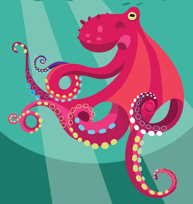 My project in Wildlife Illustration for Children's Books course 4