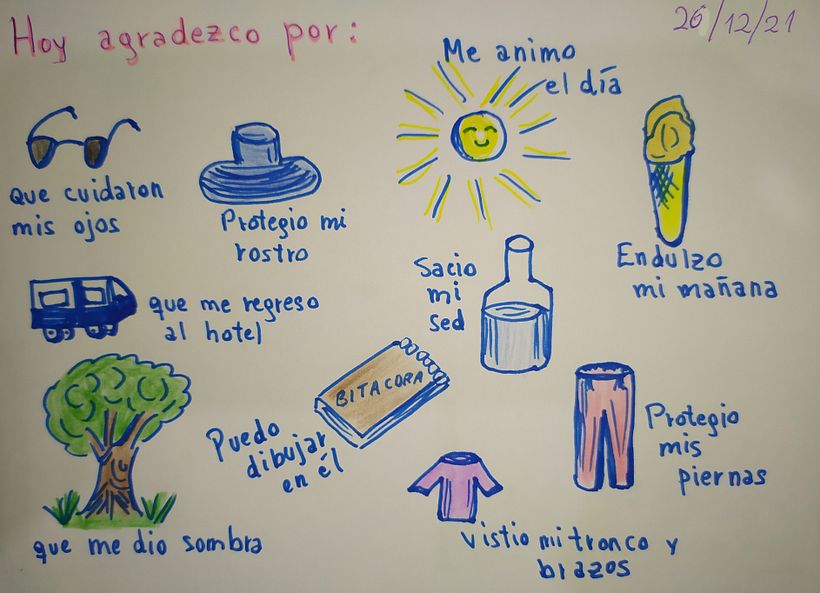 El proceso que experimente en  "Mi diario Ilustrado" 7