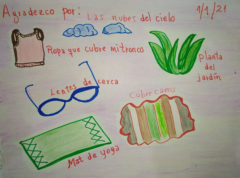 El proceso que experimente en  "Mi diario Ilustrado" 9