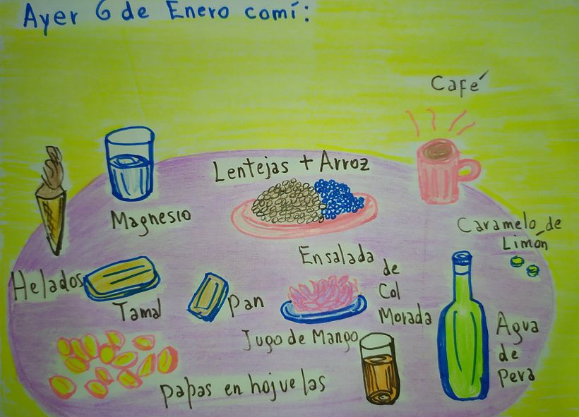 El proceso que experimente en  "Mi diario Ilustrado" 15