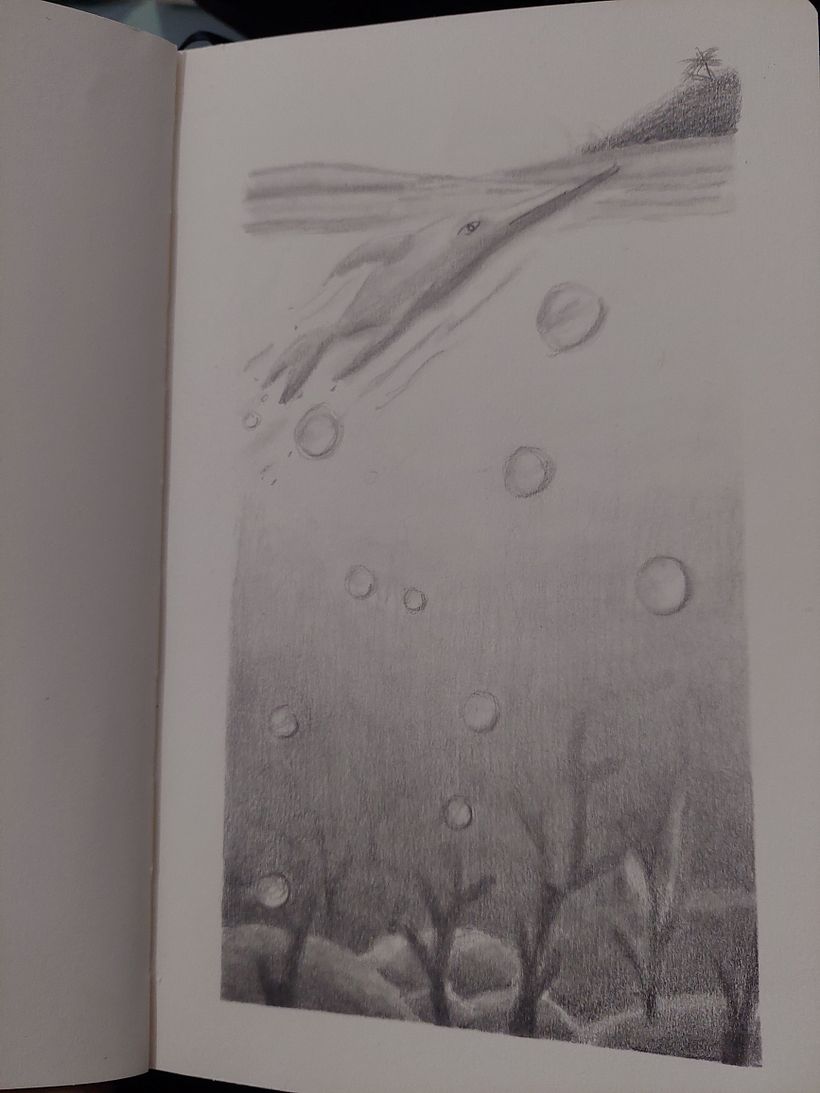 Mi Proyecto del curso: Técnicas de ilustración artística con grafito 5