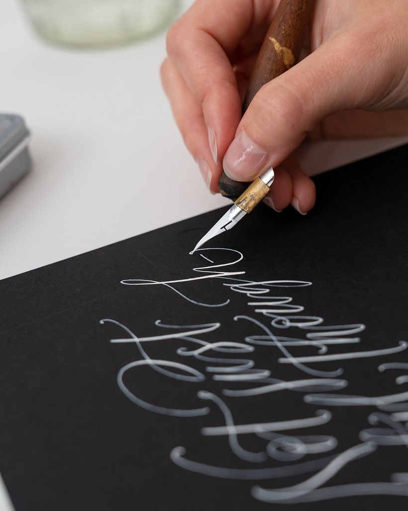 My project in Modern Calligraphy: Creating Expressive Letterforms course 3