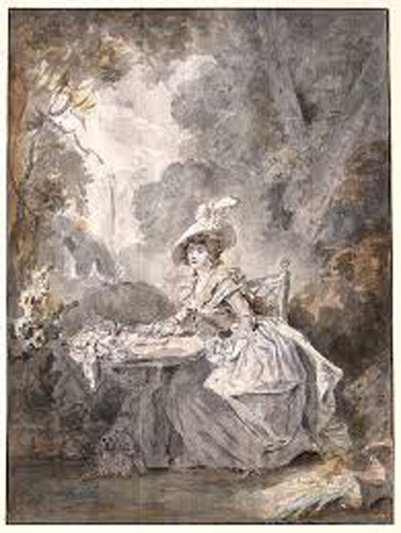 "Liebesbrief" von Claude-Jean-Baptiste Hoin (1760-1817). Archiv: The Clark Art Institute.