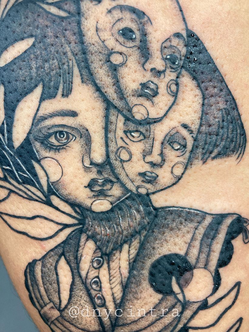 arte final sombreada e texturizada - zoom