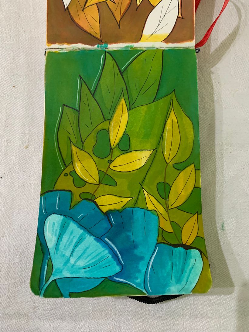 My project in Negative Watercolor Painting for Botanical Illustration course 4