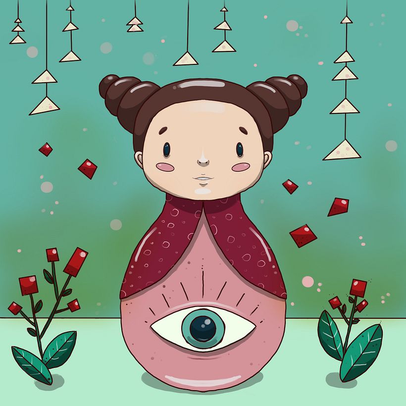 Il mio progetto del corso: Tecniche e stili di illustrazione con Procreate 4