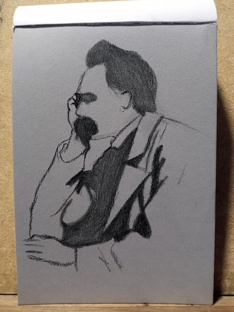 Mi Proyecto del curso: Retrato realista al carboncillo 3