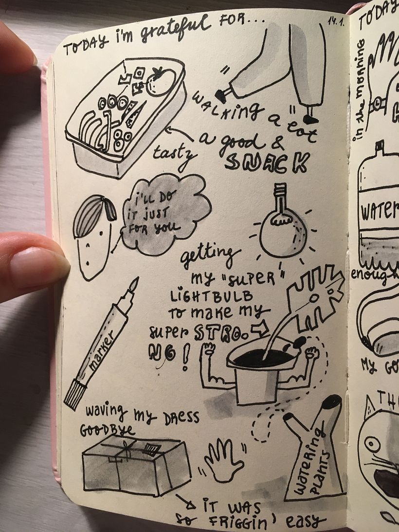 My project in Illustrated Life Journal: A Daily Mindful Practice course 6