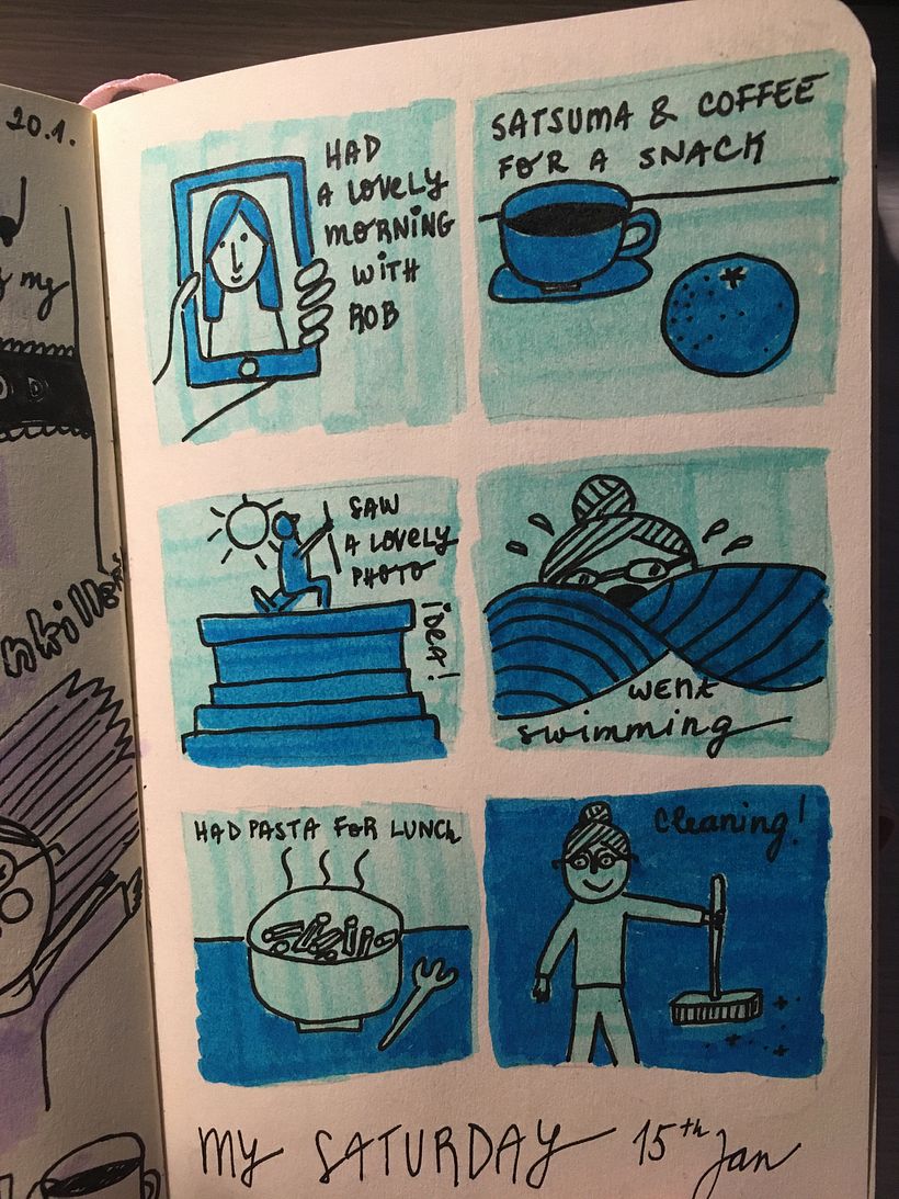 My project in Illustrated Life Journal: A Daily Mindful Practice course 7