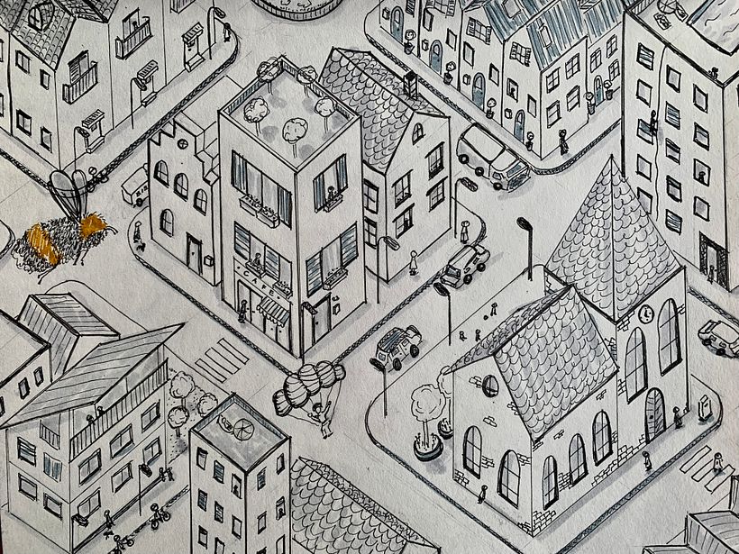 Mein Kursprojekt: Die Sketching Kunst: Transformiere Skizzen in Kunst 1