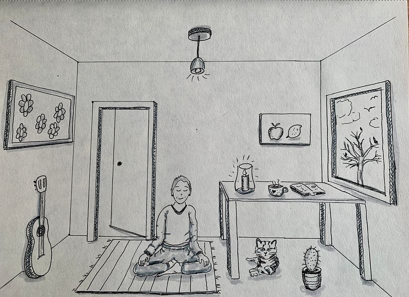 Mein Kursprojekt: Die Sketching Kunst: Transformiere Skizzen in Kunst 5
