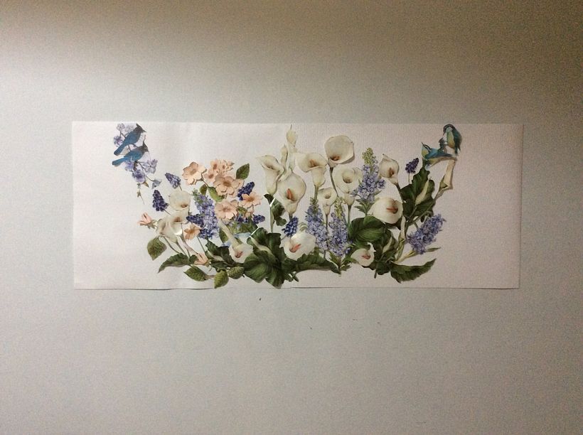 Paper Collage Murals: Create Nature-Inspired Wall Art" 1