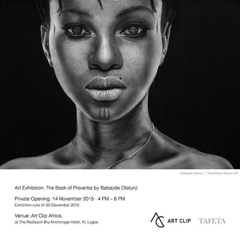'The Book of Proverbs' exhibition. Babajide Olatunji.