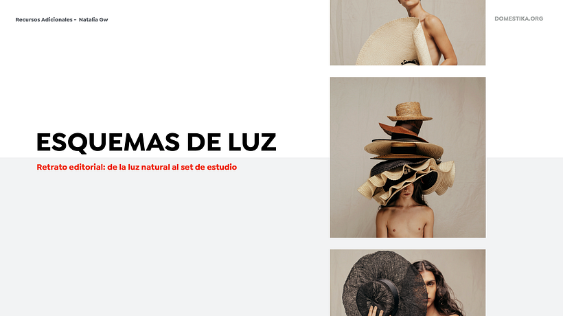 En esta descarga encontrarás distintos esquemas de luz para trabajar en tus siguientes sesiones fotográficas. 