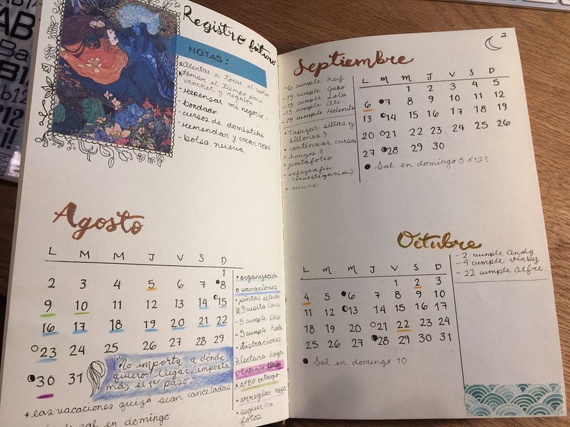 Mi Proyecto del curso:  Bullet journal creativo: planificación y creatividad  4