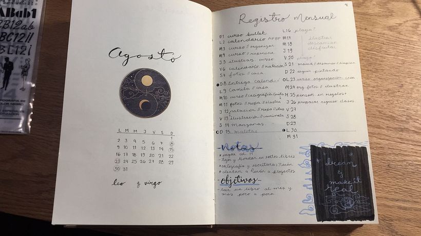 Mi Proyecto del curso:  Bullet journal creativo: planificación y creatividad  5