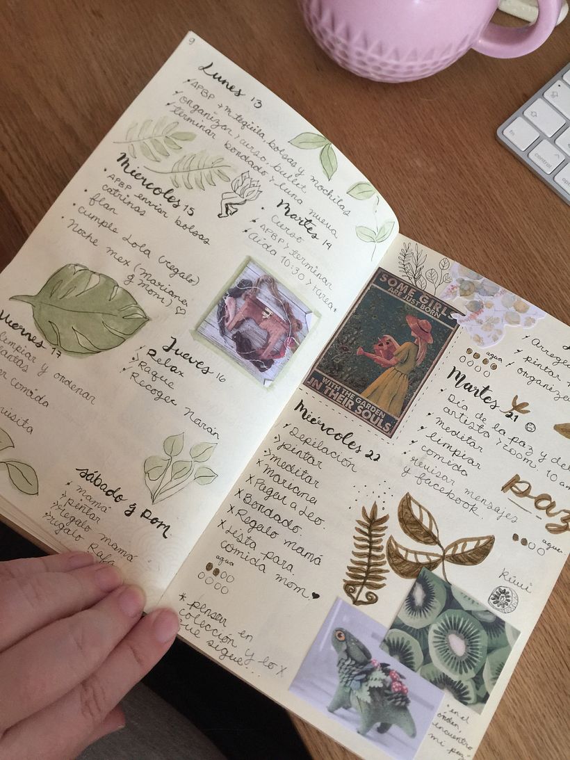 Mi Proyecto del curso:  Bullet journal creativo: planificación y creatividad  6