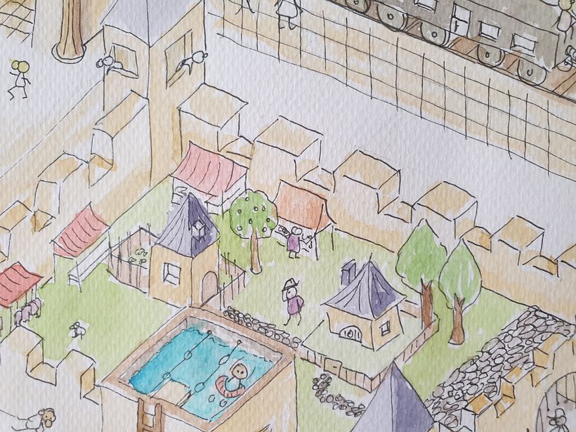 Mon projet du cours : L’art du sketching : transformez vos esquisses en œuvres d’art 3