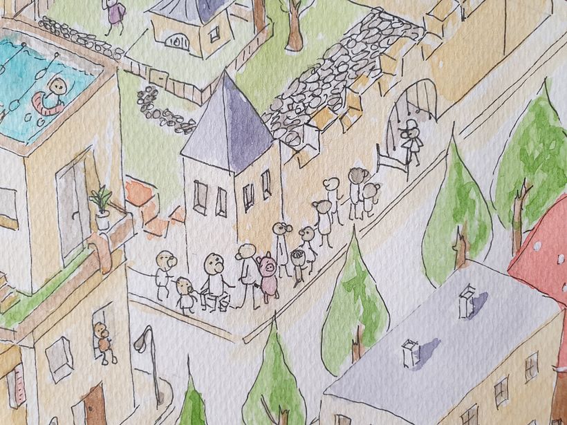 Mon projet du cours : L’art du sketching : transformez vos esquisses en œuvres d’art 4