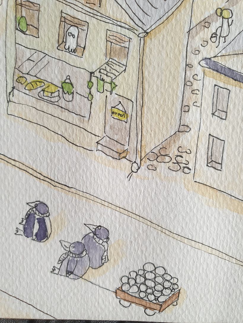 Mon projet du cours : L’art du sketching : transformez vos esquisses en œuvres d’art 6