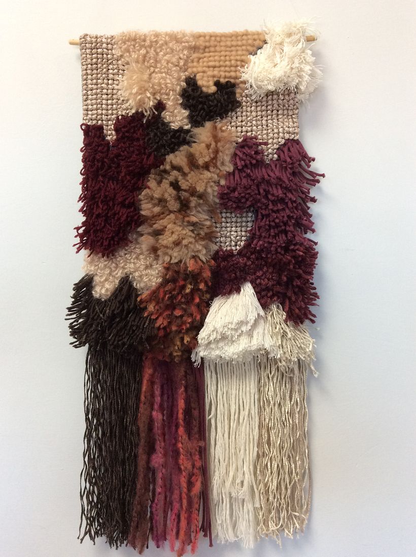 Il mio progetto del corso: Introduzione al latch hooking e locker hooking 2