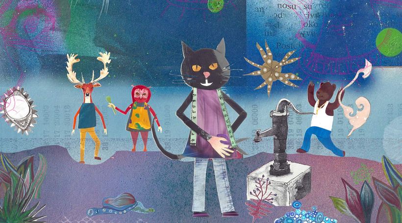 My project in Illustrated Characters with Paper course 21