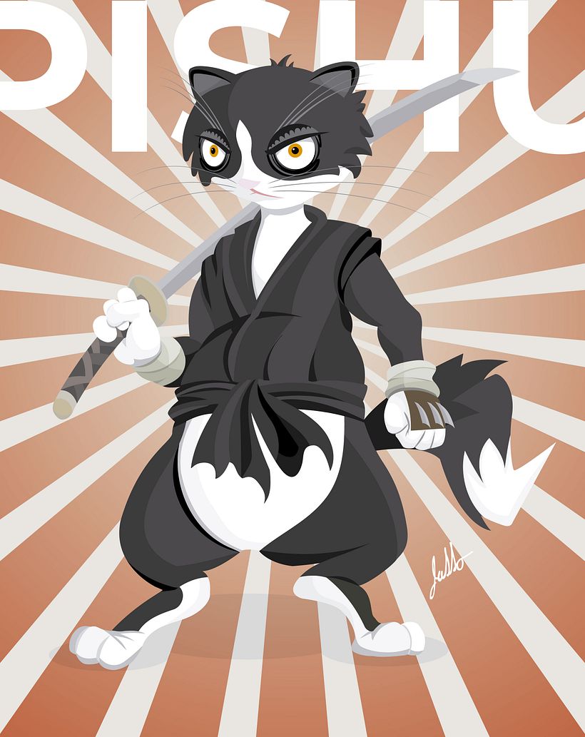 Pishú (2020) Vectorial illustration