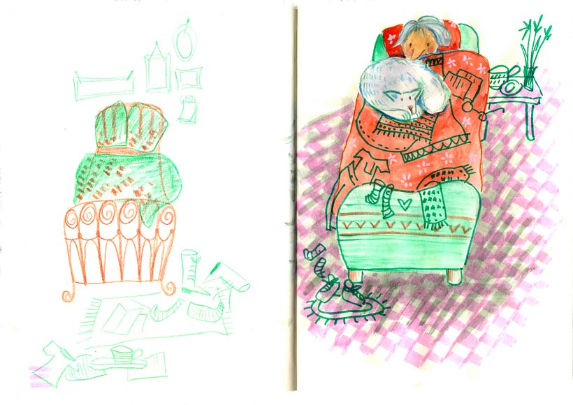 Sketchbook daylylife - Traditional illustration
