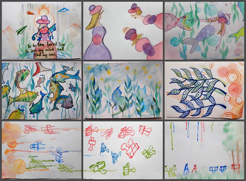My project in Creative Watercolor Sketching for Beginners course 1