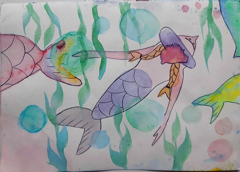 My project in Creative Watercolor Sketching for Beginners course 6
