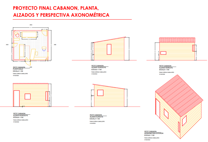 Mi Proyecto del curso: Introducción al dibujo arquitectónico en AutoCAD 4
