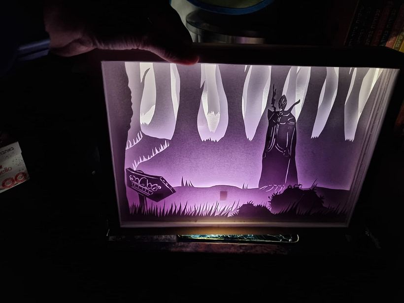 My project in Paper Cutting: Create Paper Scenes with Depth course 1