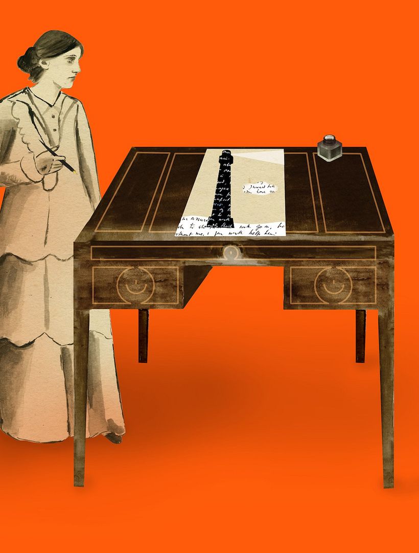 Die Schriftstellerin Virginia Woolf war eine frühe Anhängerin des Stehpults.