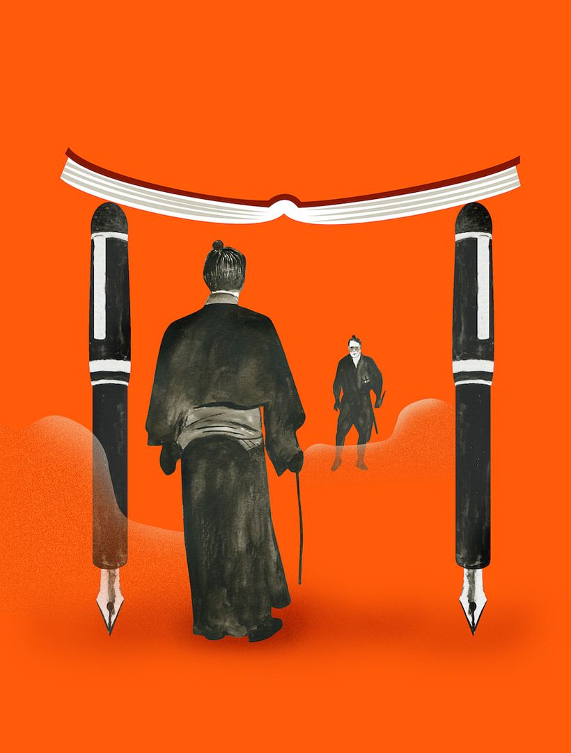 Der Filmregisseur Akira Kurosawa nahm überall ein Notizbuch mit, um seine Beobachtungen festzuhalten.