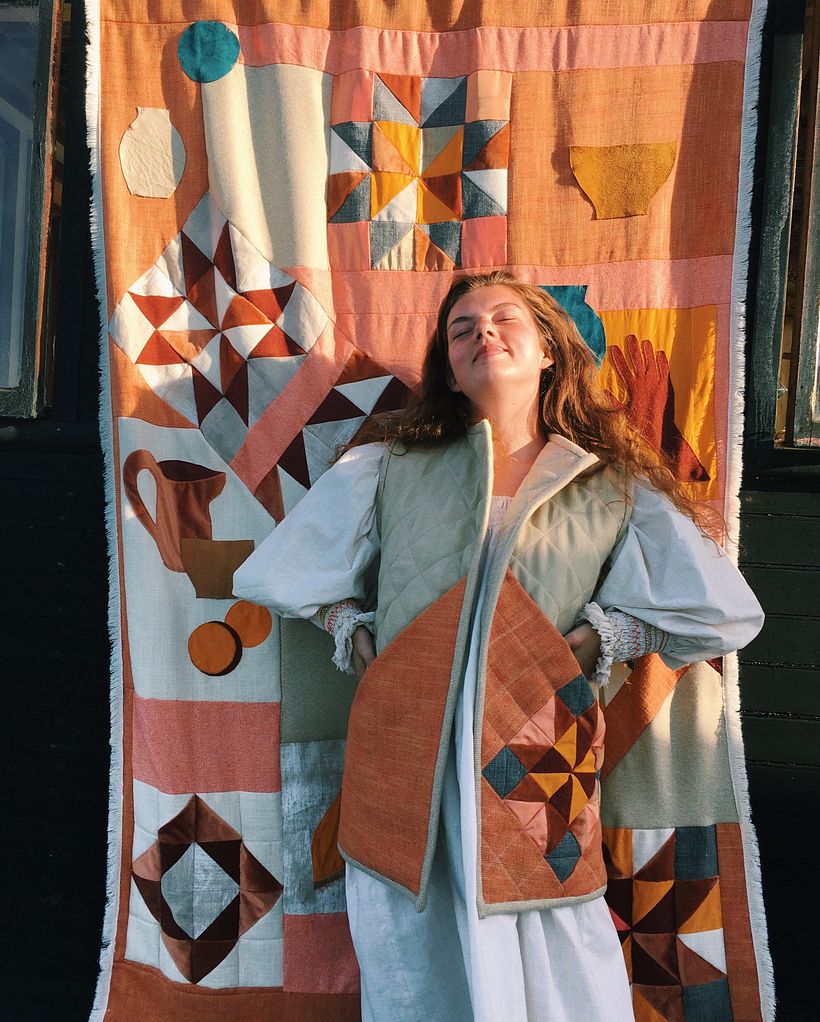 Making clothes to match my art! 1