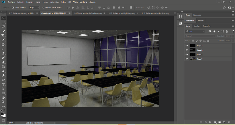 Retoques finales en Photoshop