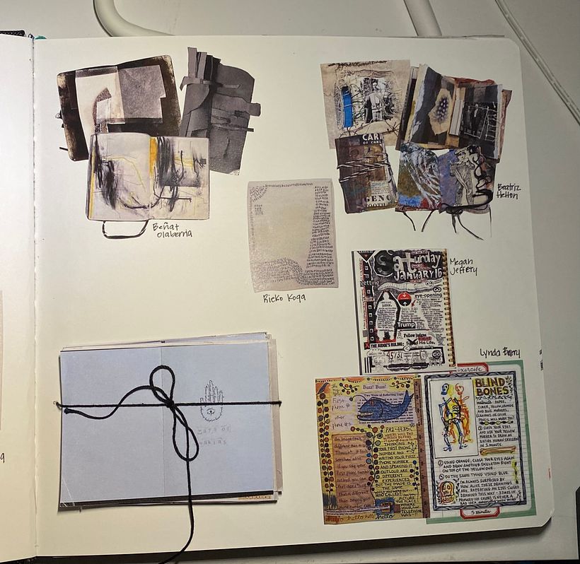 My inspirations also include art as books