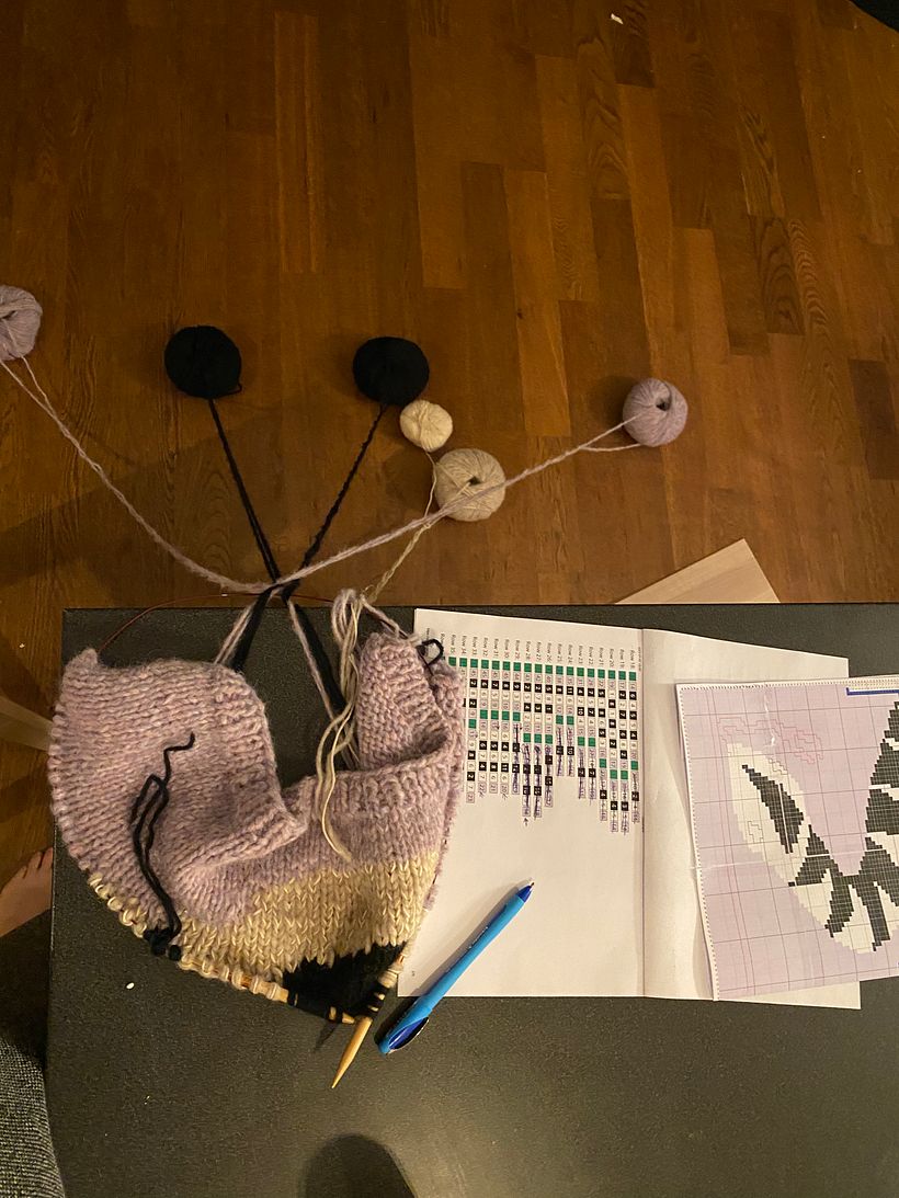 Skein Scandal in front