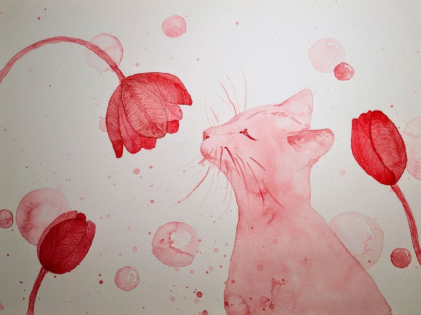 My project in Modern Watercolor Techniques course 1