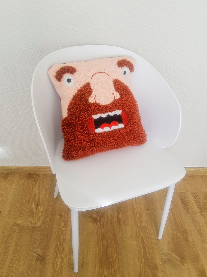 My project in Punch Needle XL Embroidery course 2