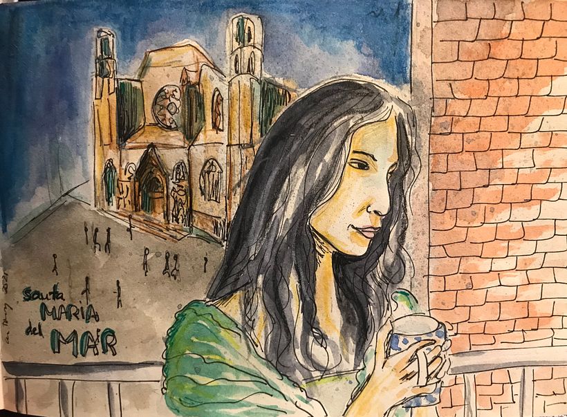 My project in Artistic Watercolor Sketching: Dare to Express Your Ideas course 8