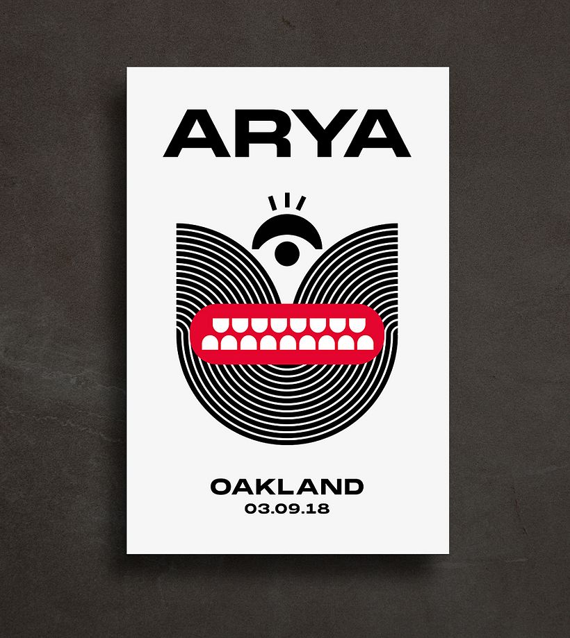 My project in Visual Identity Design: Clean and Simple Geometry course 9