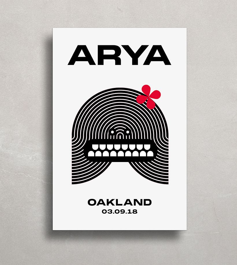 My project in Visual Identity Design: Clean and Simple Geometry course 10