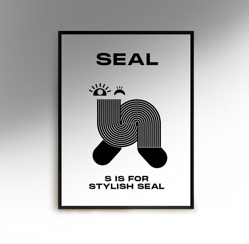 My project in Visual Identity Design: Clean and Simple Geometry course 17