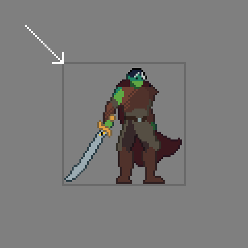 Adding shading, refining shape of Character.