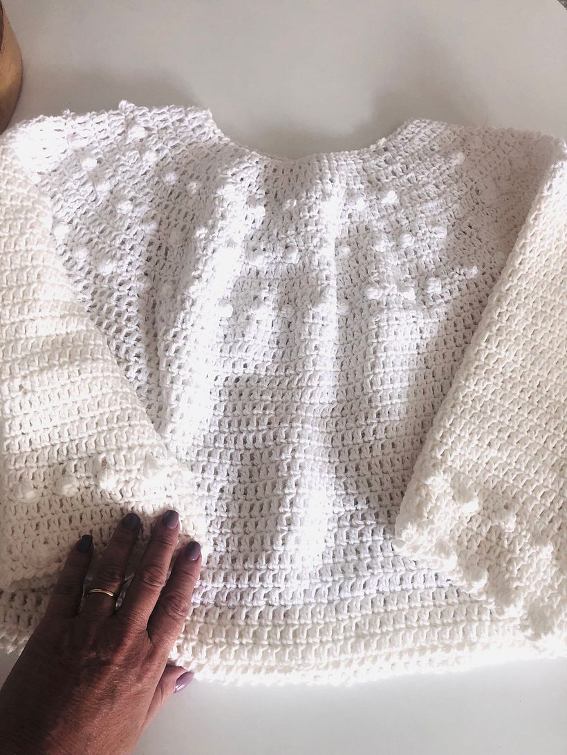 Mi Proyecto del curso: Crochet: diseña prendas y patrones con tejido circular 1