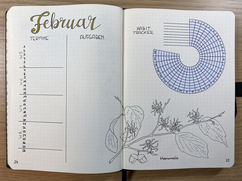 My project in Introduction to Illustrated Bullet Journaling course 8